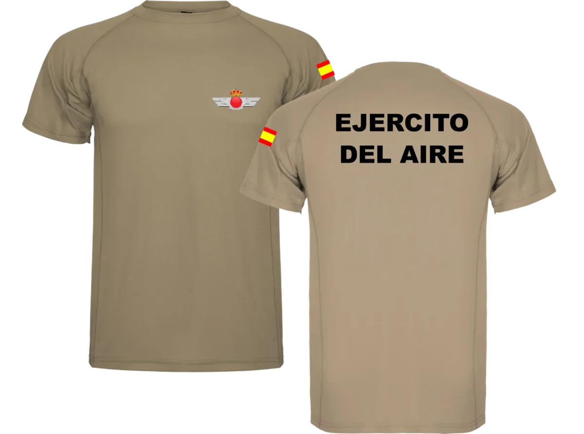 Camiseta poliéster Ejército del Aire