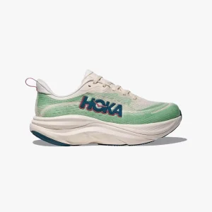 HOKA SKYFLOW W ALABASTER/VINTAGE GREEN