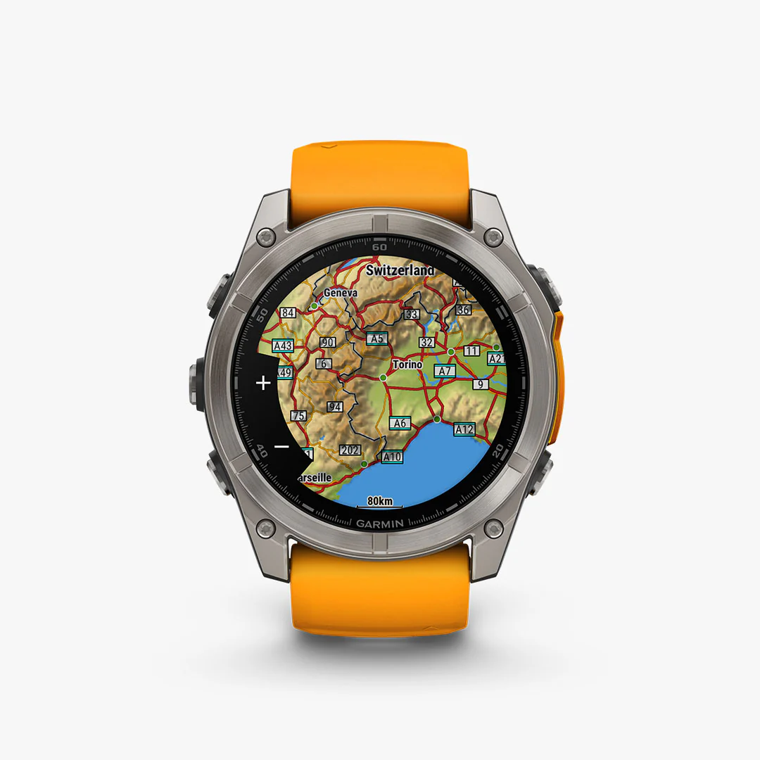 GARMIN FENIX 8 AMOLED/ZAFIRO 51MM ORANGE - Imagen 3