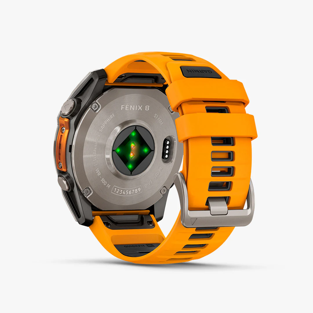 GARMIN FENIX 8 AMOLED/ZAFIRO 51MM ORANGE - Imagen 5