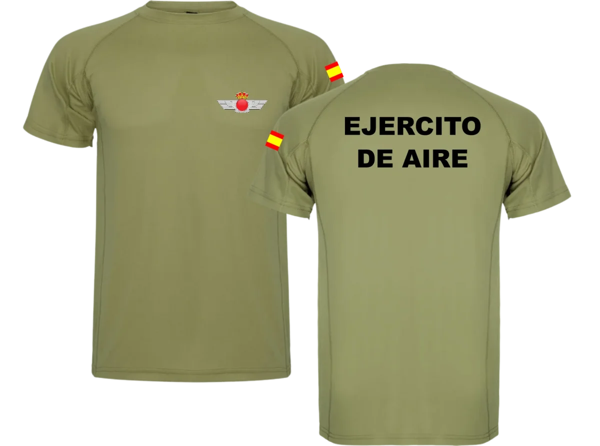 Camiseta poliéster Ejército del Aire - Imagen 3