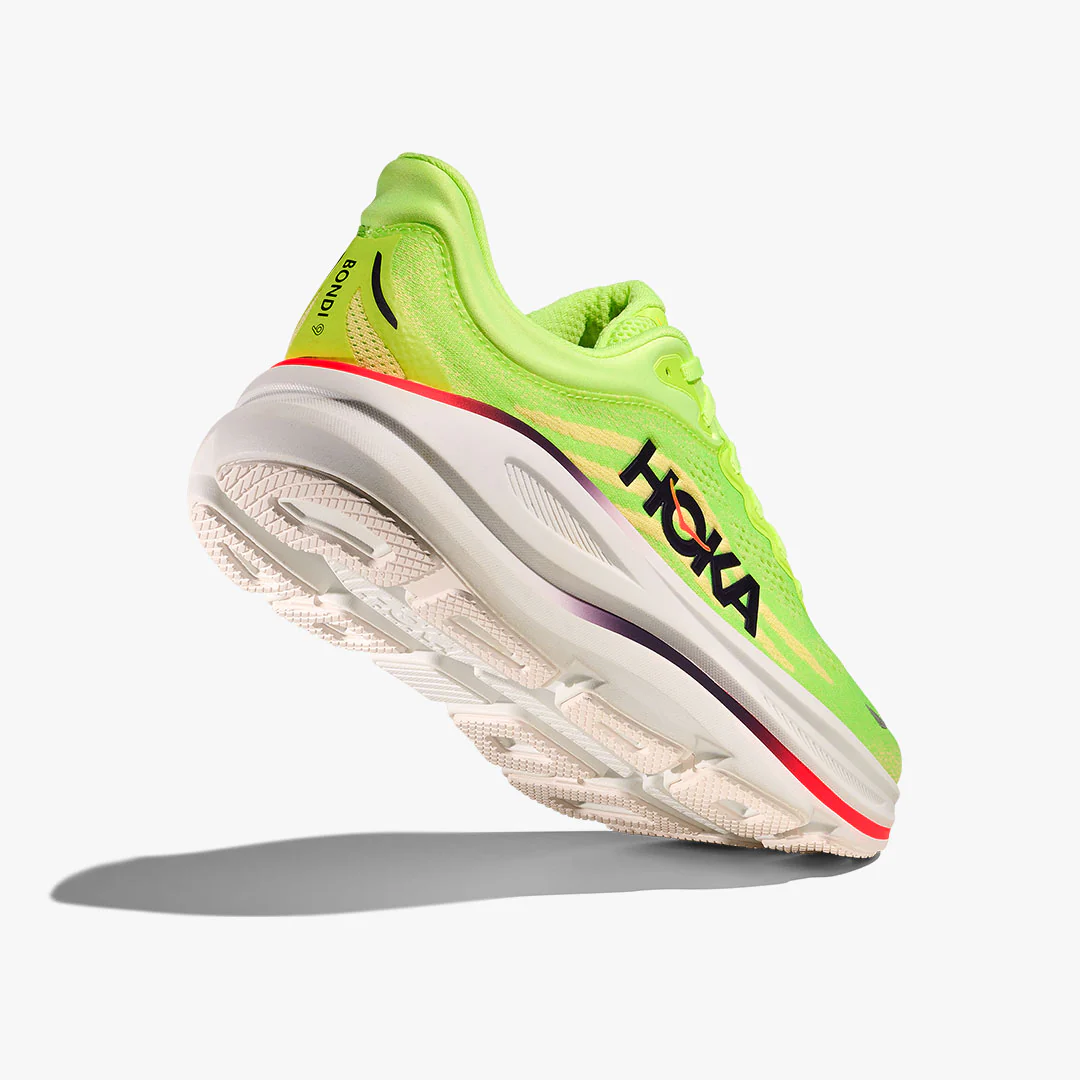 HOKA BONDI 9 NEON YUZU/SUNLIGHT - Imagen 6