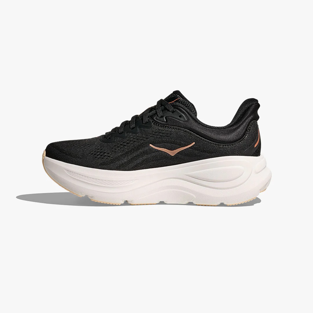 HOKA BONDI 9 W BLACK/ROSE GOLD - Imagen 3