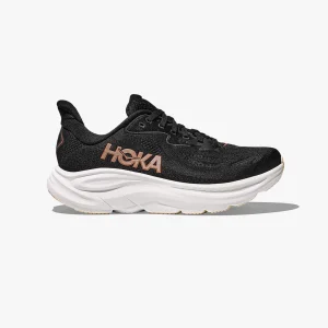 HOKA CLIFTON 10 W BLACK/ROSE GOLD