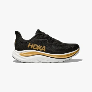 HOKA CLIFTON 10 W BLACK/GOLD