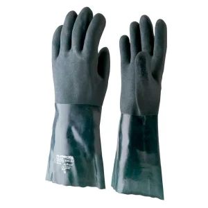 Guante Rugson 14" PVC Verde