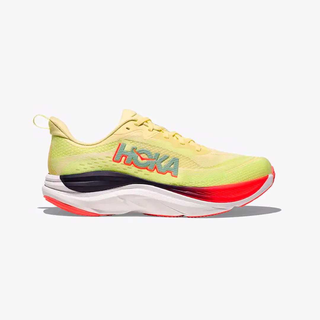 HOKA SKYFLOW W SUNLIGHT/NEON YUZU - Imagen 2