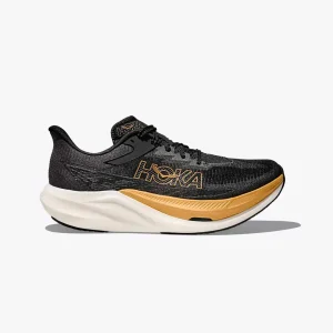 HOKA ROCKET X 3 BLACK/GOLD