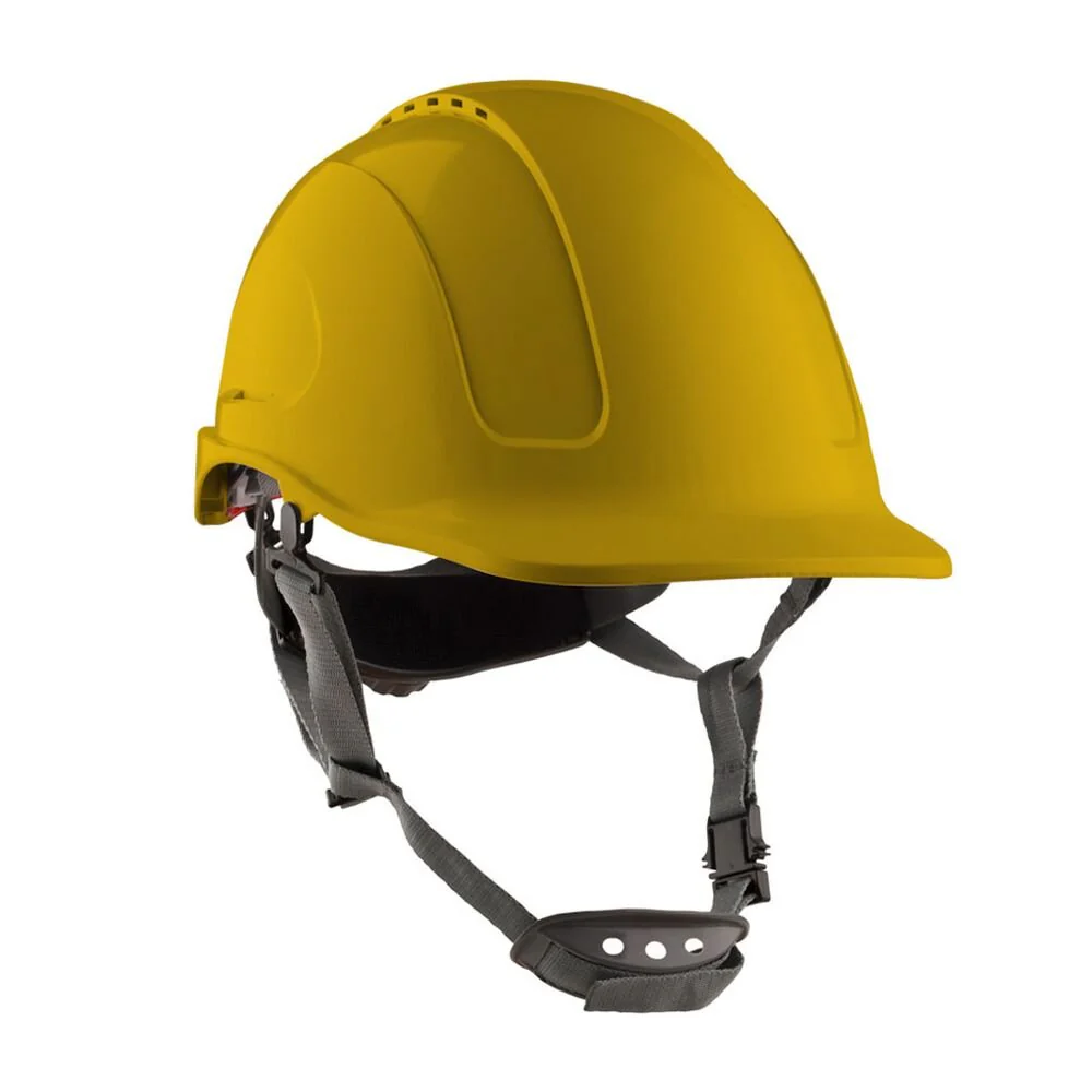 Casco MTA-V ABS Ventilado Barbiquejo Amarillo - Imagen 2