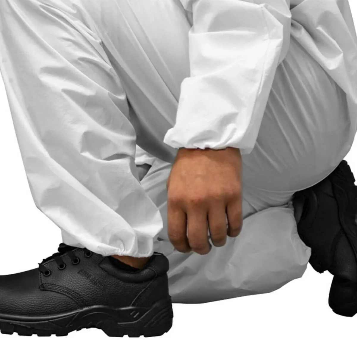 Buzo Desechable Cubre Cierre Steelgen Plus+ Isp Blanco - Imagen 4