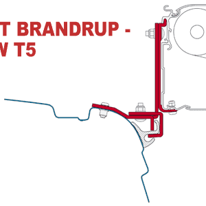 Adaptador toldo Multirail F45 T5 / T6