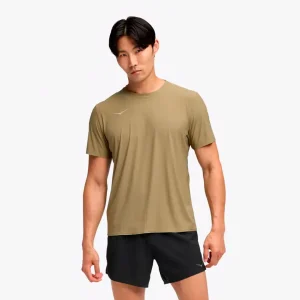 CAMISETA HOKA AIROLITE SHORT SLEEVE 2.0 WILD MUSHROOM