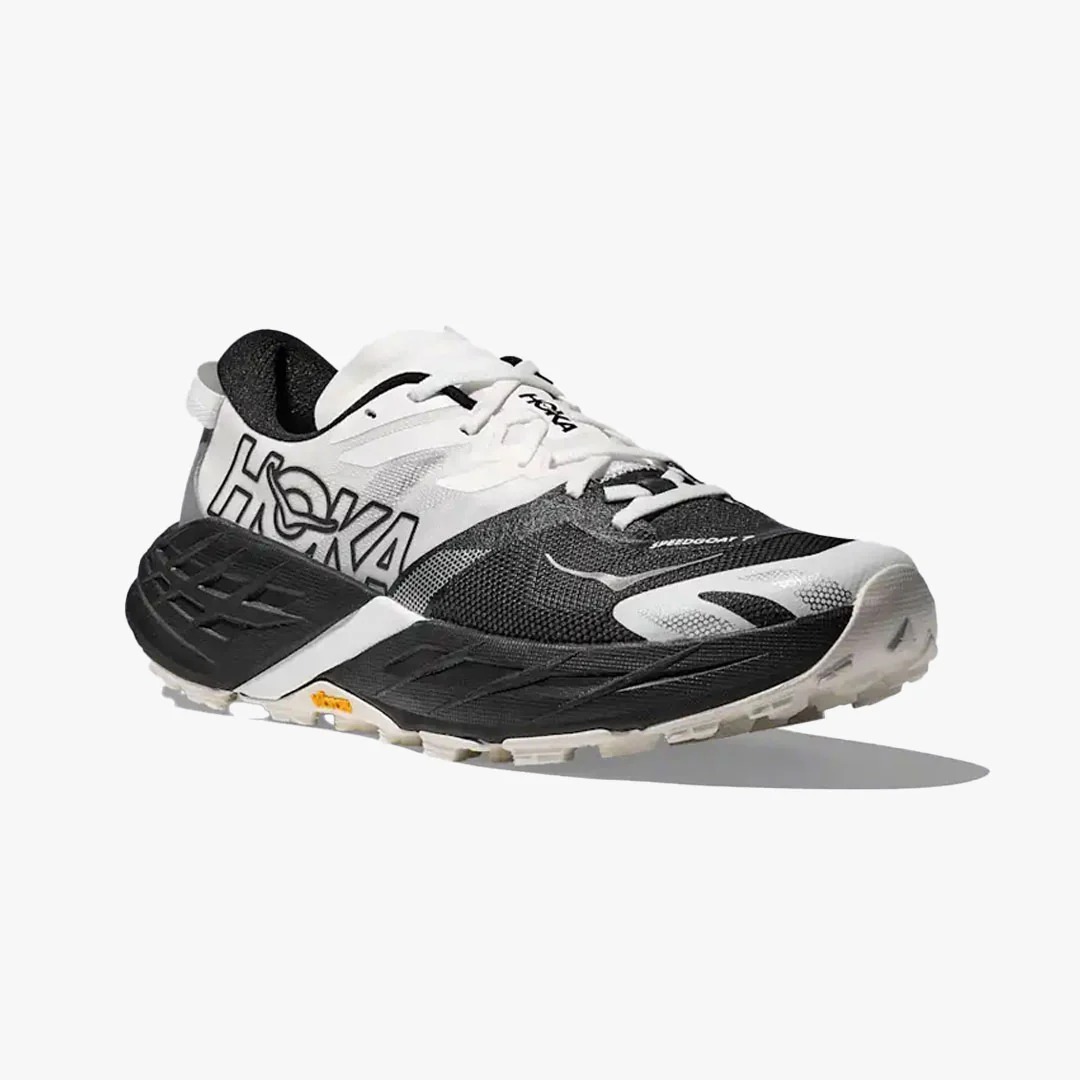 HOKA SPEEDGOAT 7 W BLACK/WHITE - Imagen 4