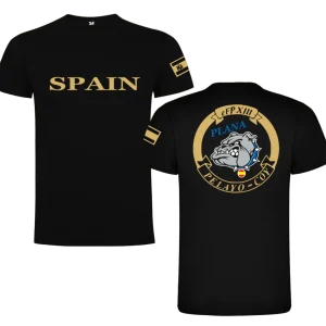 Camiseta militar personalizable algodón