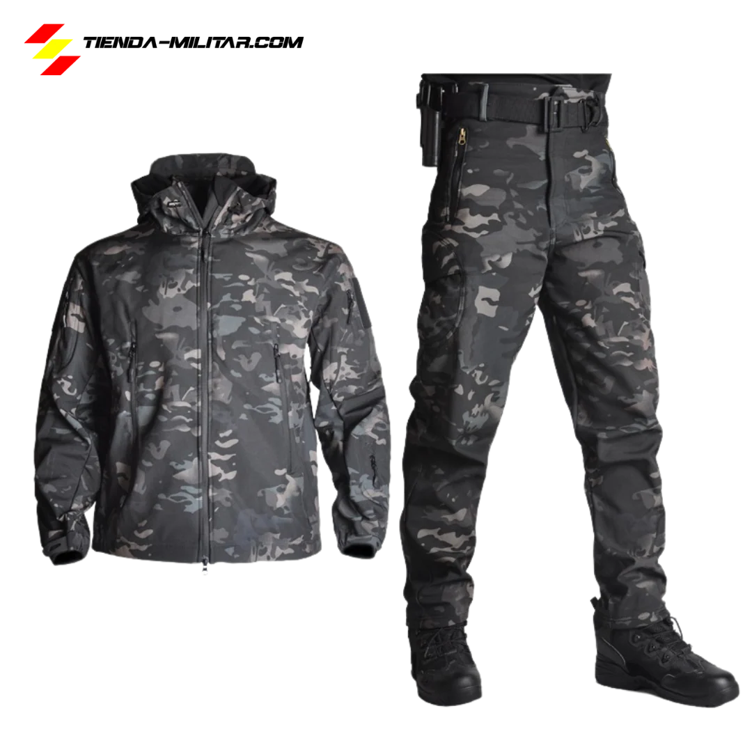 Traje militar Softshell invierno