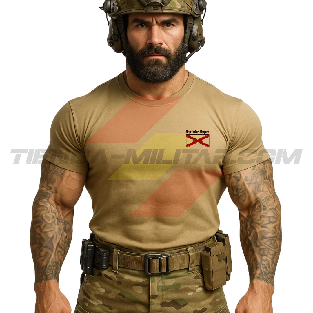 Camiseta Algodón Premium IMPERIO ESPAÑOL "DONDE NUNCA SE PONE EL SOL" - Imagen 9