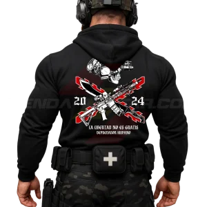 Sudadera Algodón Premium LA LIBERTAD NO ES GRATIS