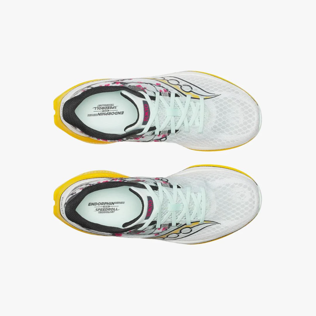 SAUCONY ENDORPHIN SPEED 5 M WHITE/FLEUR - Imagen 5