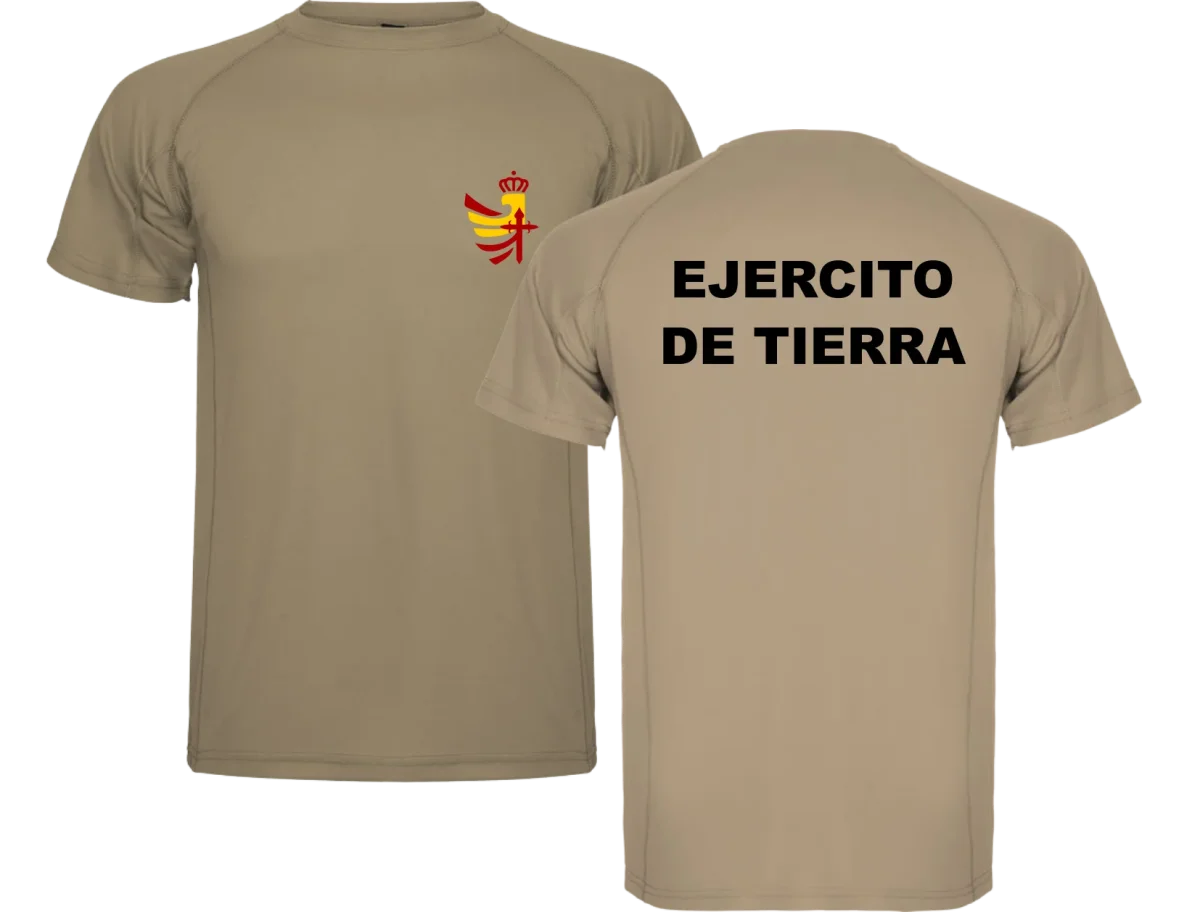 Camiseta poliéster Ejército de Tierra - Imagen 2