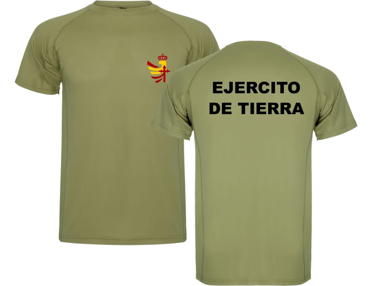 Camiseta poliéster Ejército de Tierra - Imagen 3