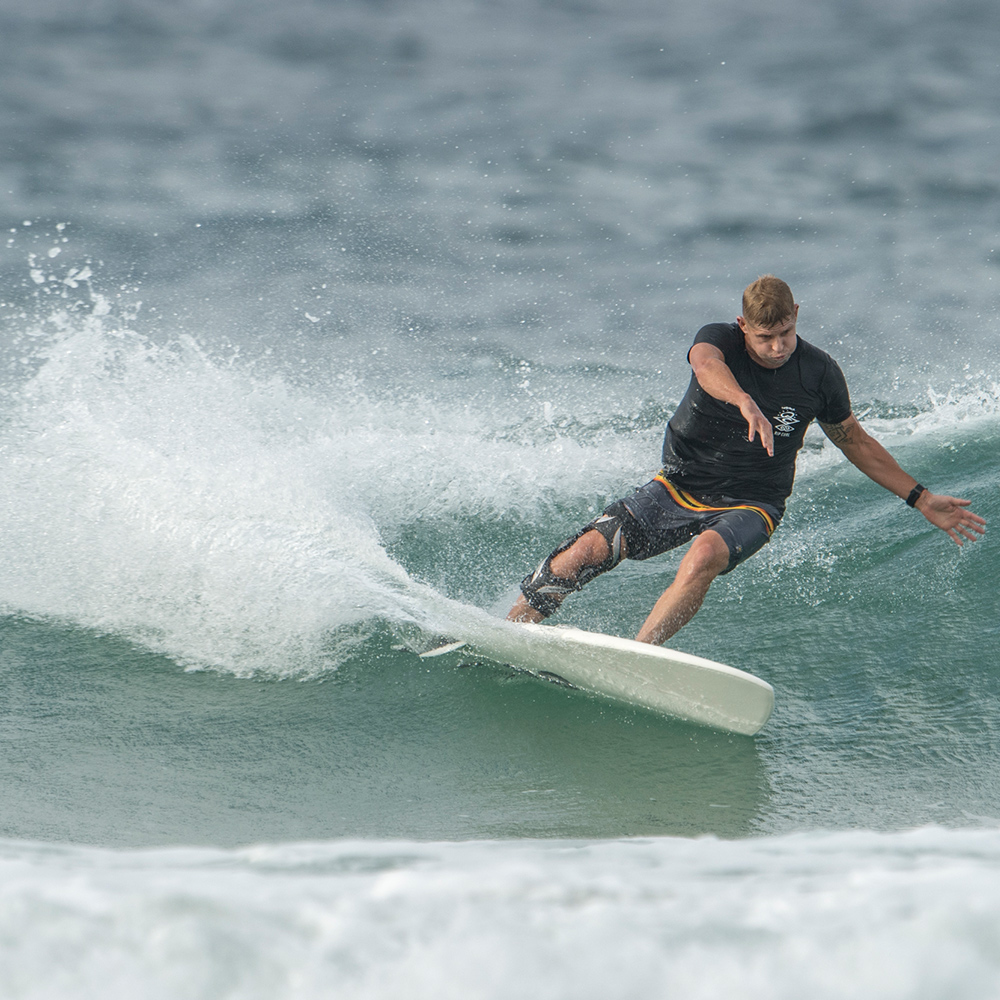Mick Fanning Little Marley Softboard White Futures - Imagen 5
