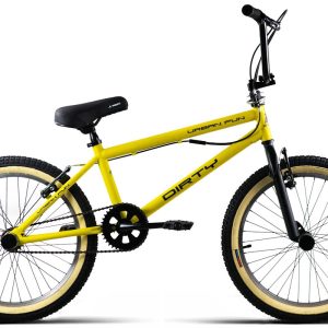 BMX 20” acero freestyle llanta aluminio rotor posapiés