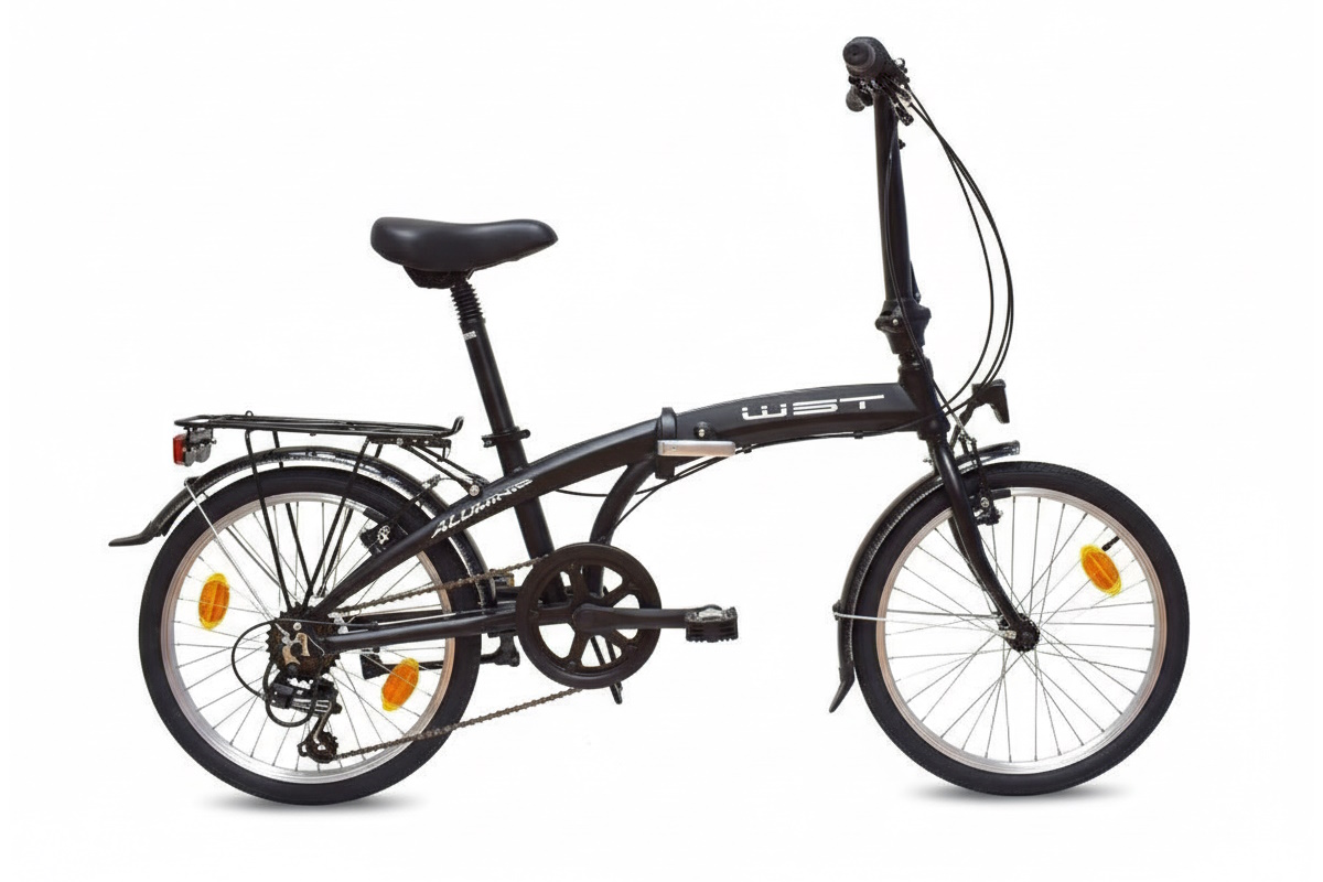 Plegable 20” aluminio | WST 6 velocidades | V‑Brake - Imagen 9