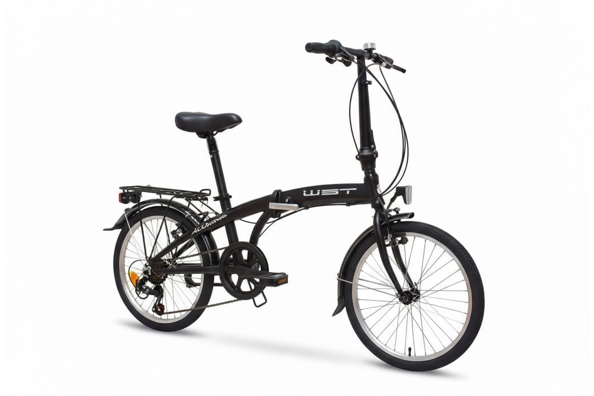 Plegable 20” aluminio | WST 6 velocidades | V‑Brake - Imagen 8