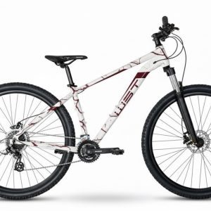 Bicicleta MTB 29″ Aluminio 2×8 discos hidraulicos cables dentro WST Poison 9416