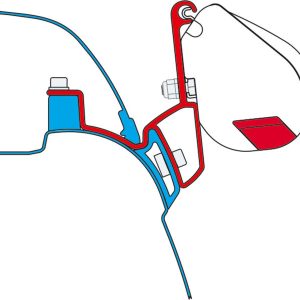 Adaptador toldo F35 Pro  VW T5 / T6 California (2003-Actualidad)