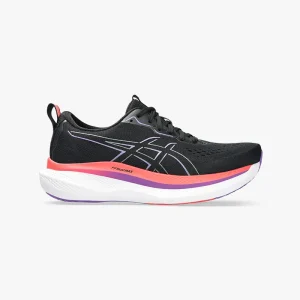ASICS GLIDERIDE MAX BLACK/FLASH RED