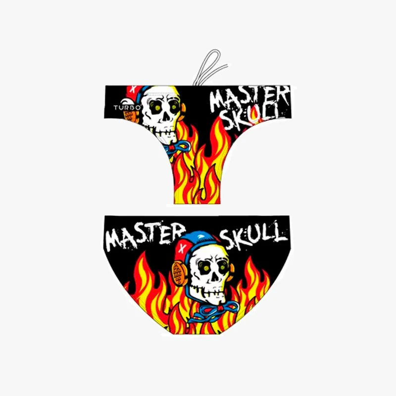 BAÑADOR TURBO SKULL HALLOWEEN - Imagen 2