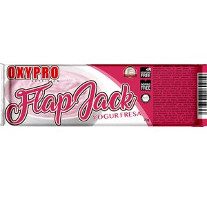 Barrita de avena OXIPRO – FLAP JACK – Yogurt fresa
