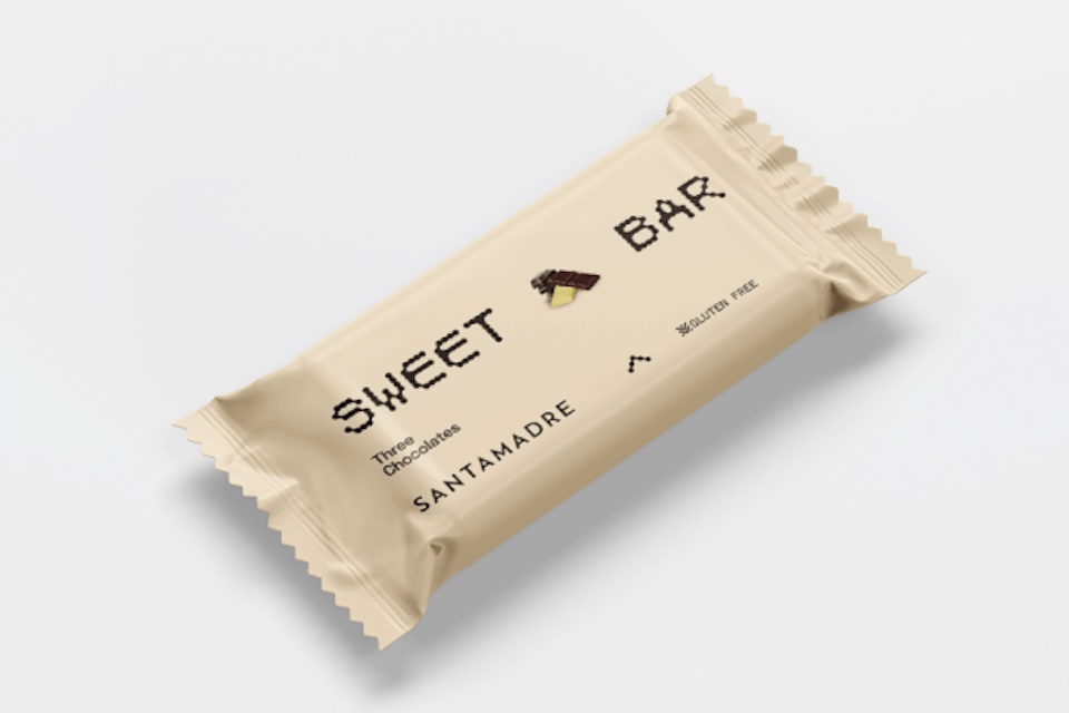 Barrita SANTA MADRE – Sweet Bar- Tres chocolates
