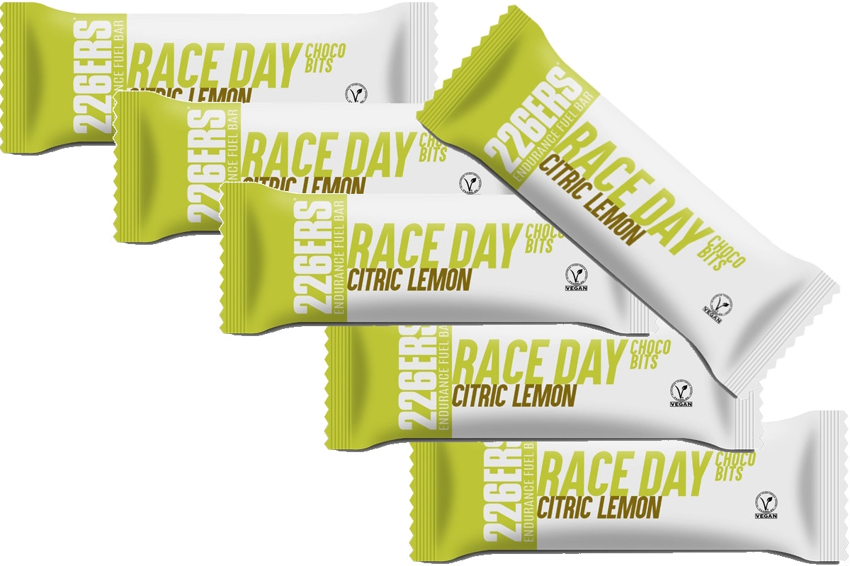 Barrita 226ERS – ENDURANCE FUEL BAR – CHOCO BITS – Limón cítrico - Imagen 3