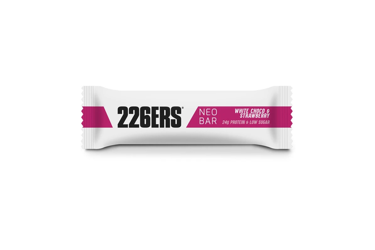 Barrita 226ERS – NEO BAR PROTEIN – Chocolate Blanco y Fresa - Imagen 2
