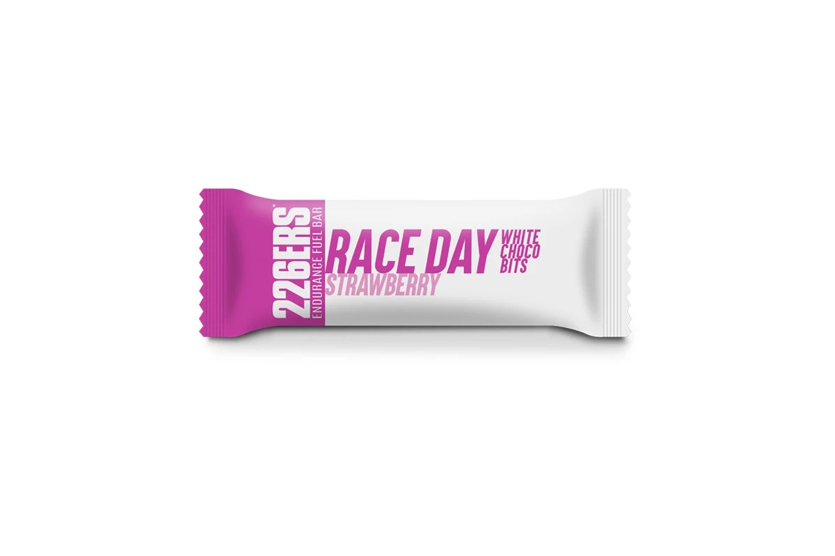 Barrita 226ERS – RACE DAY CHOCO BITS – Chocolate Blanco y Fresa