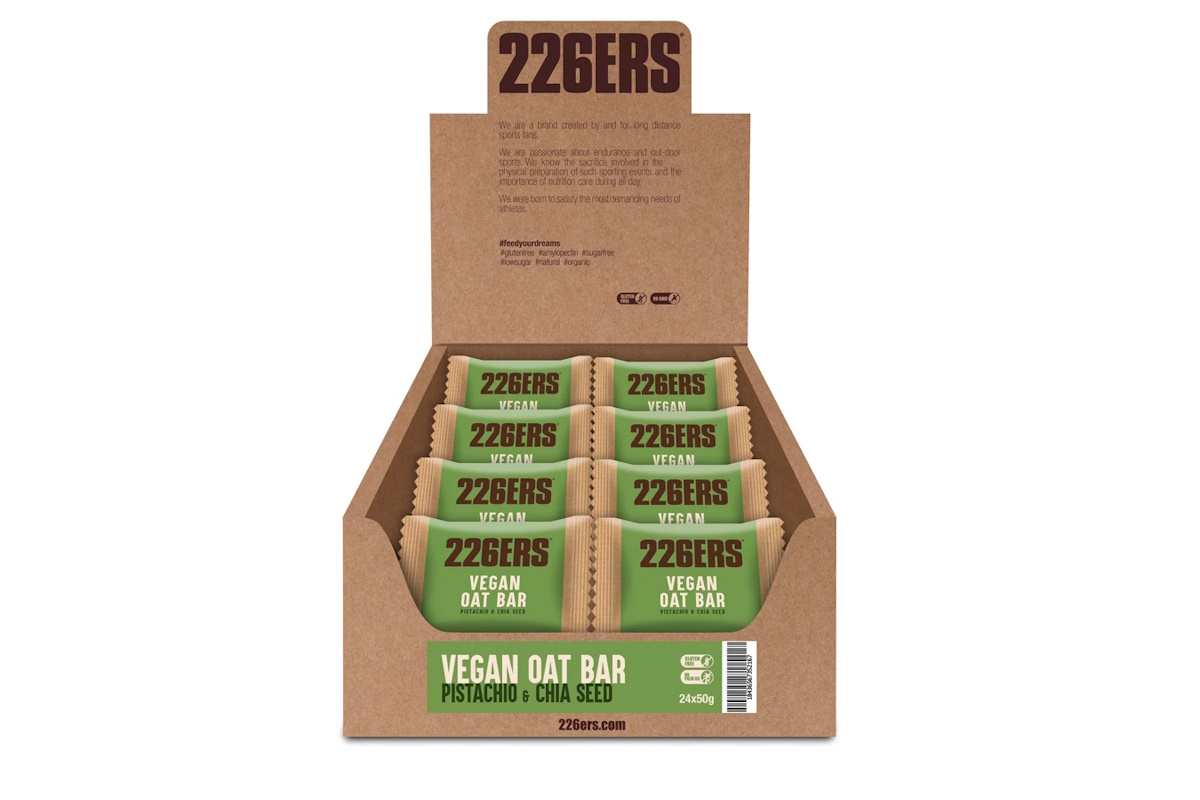 Barrita vegana 226 – VEGAN OAT BAR – Pistacho y chía - Imagen 4