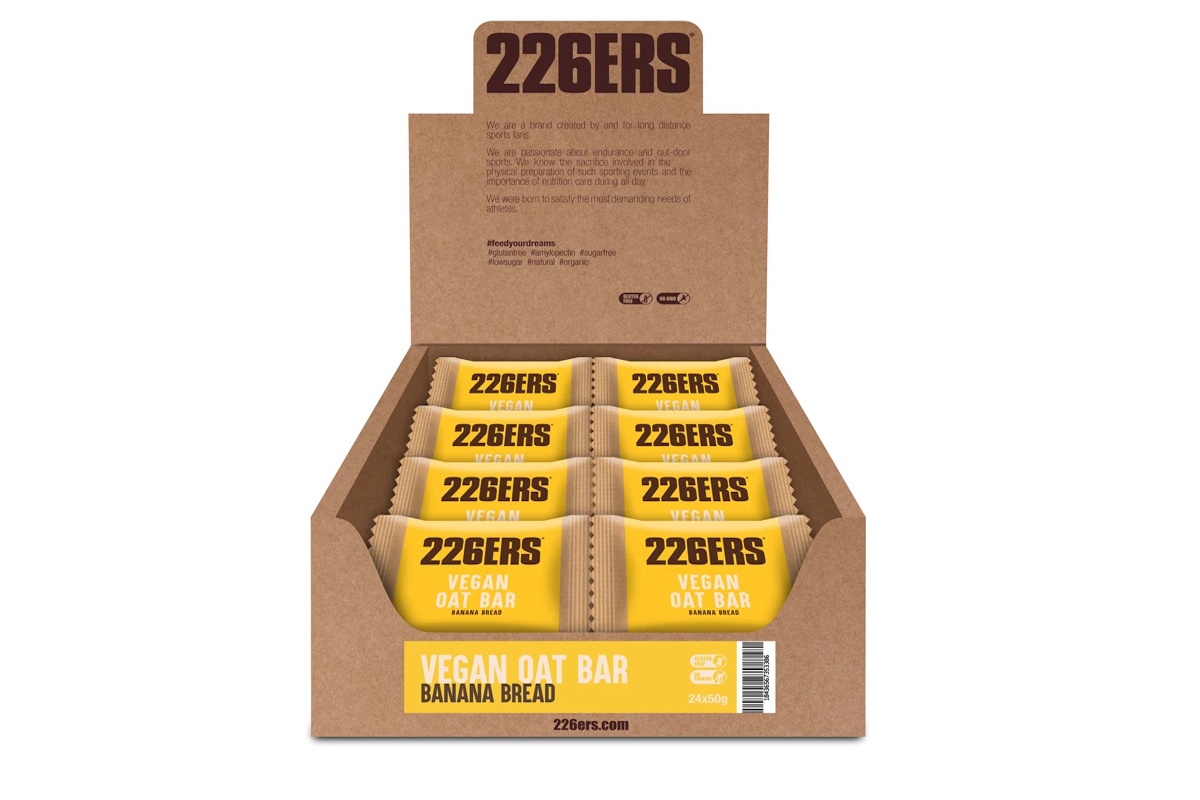 Barrita vegana 226 – VEGAN OAT BAR – Pan de platano - Imagen 4