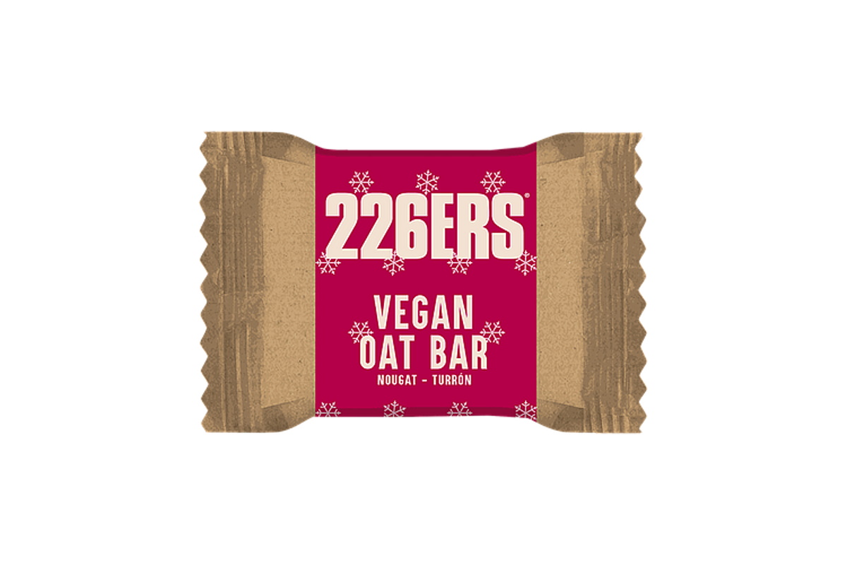 Barrita vegana 226 – VEGAN OAT BAR – Turrón