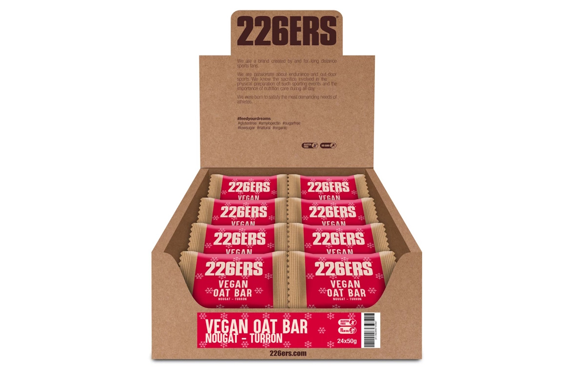 Barrita vegana 226 – VEGAN OAT BAR – Turrón - Imagen 4