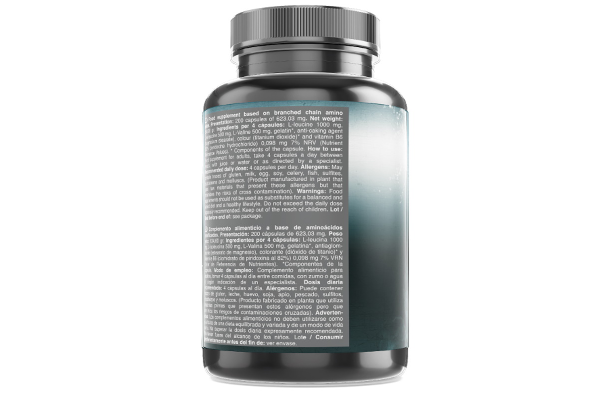 BCAA OXIPRPO 200 Cápsulas - Imagen 4
