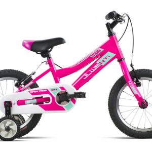 Bicicleta Infantil JL Wenti 14″ Acero Ultraligero con Establiciclos – Azul | Rojo | Rosa | Celeste | Amarillo