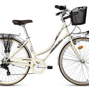Paseo 28″ vintage | WST Vera | 6 velocidades + cesta y accesorios
