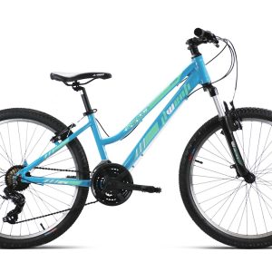 Bicicleta Alumino niña 8 a 12 años – 24″ 21v – JL Wenti – Celeste