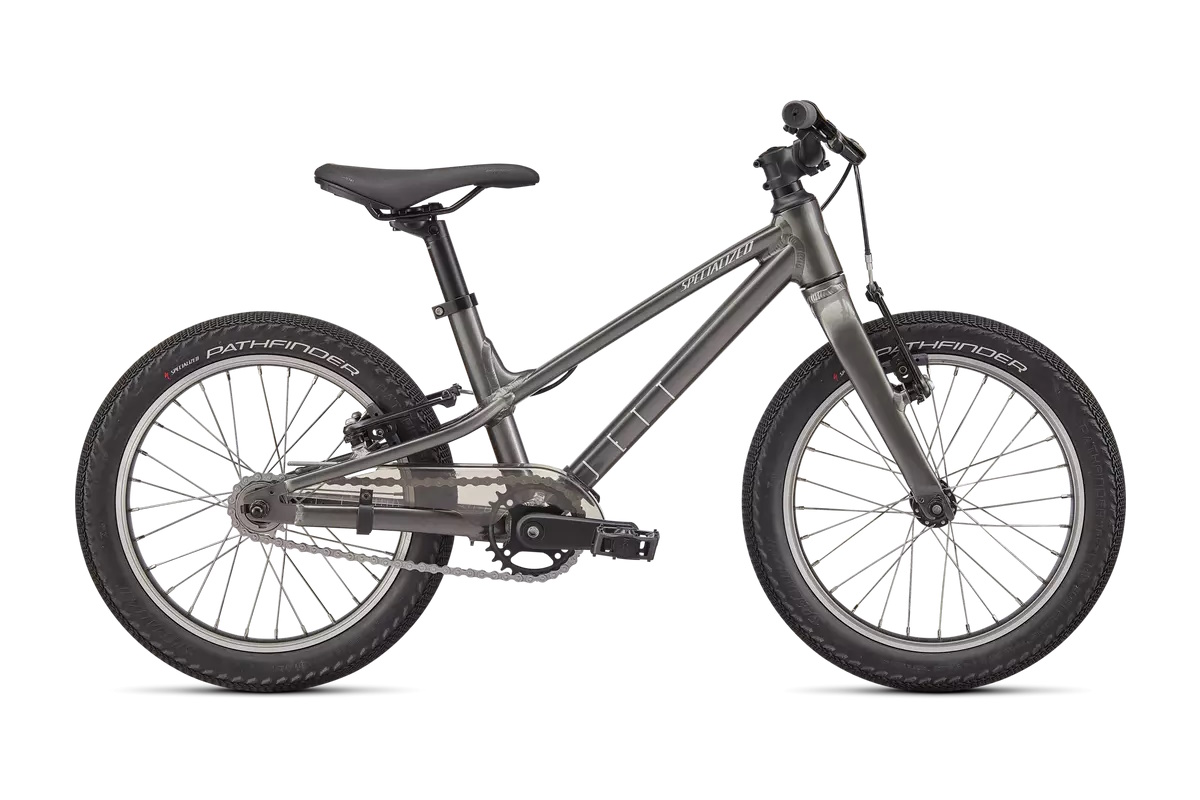 Bicicleta niño 4 a 7 años – 16″ – Specialized JETT 16 SINGLE SPEED – GLOSS SMOKE