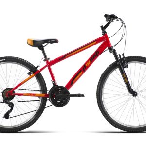 Bicicleta Infantil JL Wenti 24″ Acero Susp 1×7 Shimano Original 2025