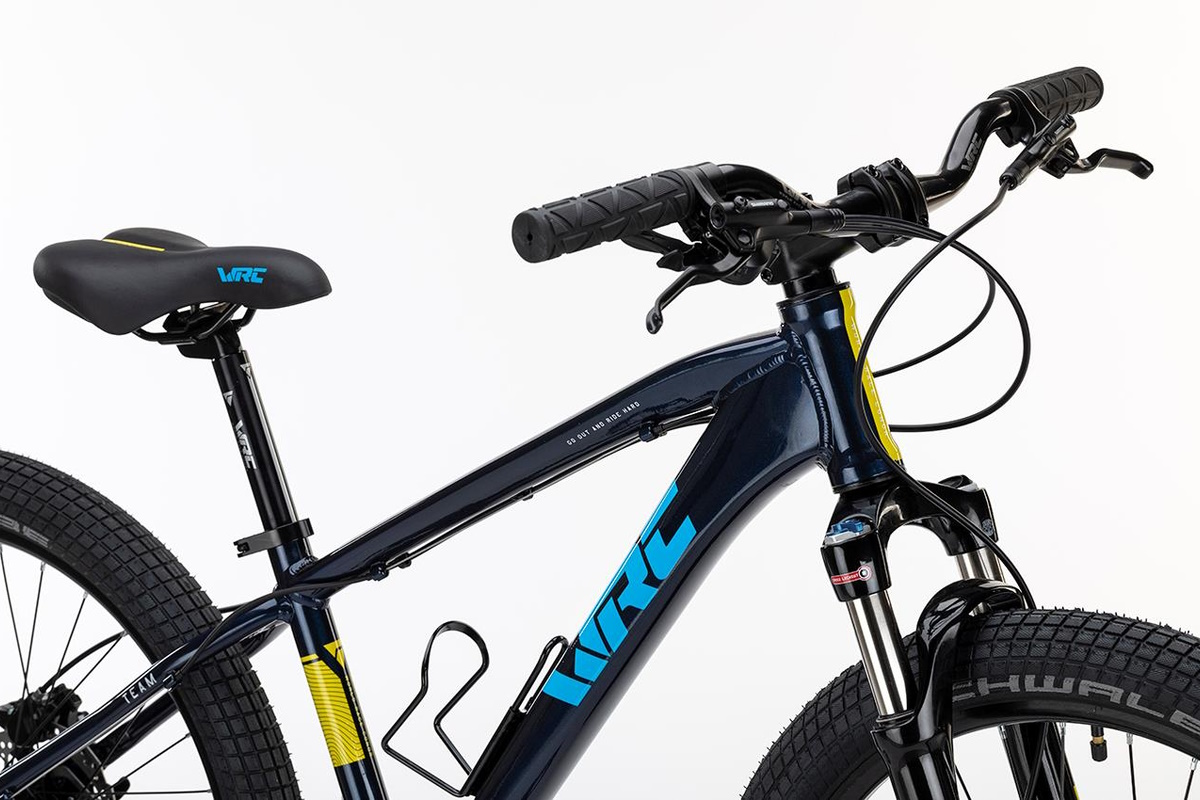 Bicicleta MTB niño 8 a 12 años – 24″ – WRC TEAM DISC – BLACK - Imagen 5