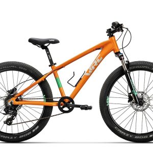 Bicicleta MTB niño 8 a 12 años – 24″ – WRC TEAM DISC – ORANGE