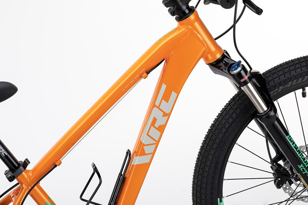 Bicicleta MTB niño 8 a 12 años – 24″ – WRC TEAM DISC – ORANGE - Imagen 3